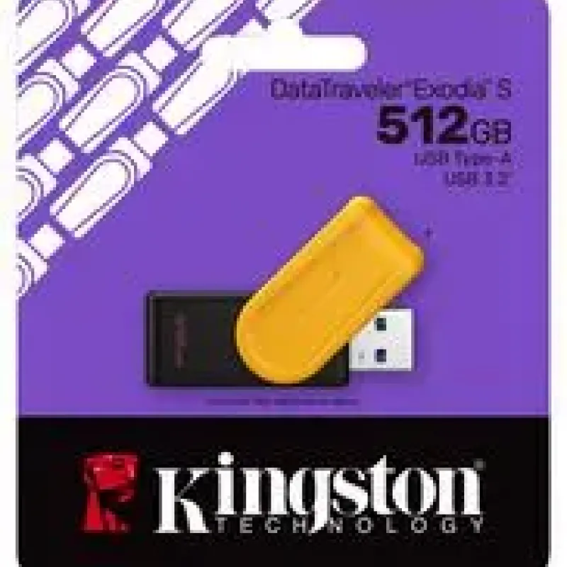 Kingston 512GB USB Flash Drive – Ultra High-Capacity, Fast & Reliable Storage Solution